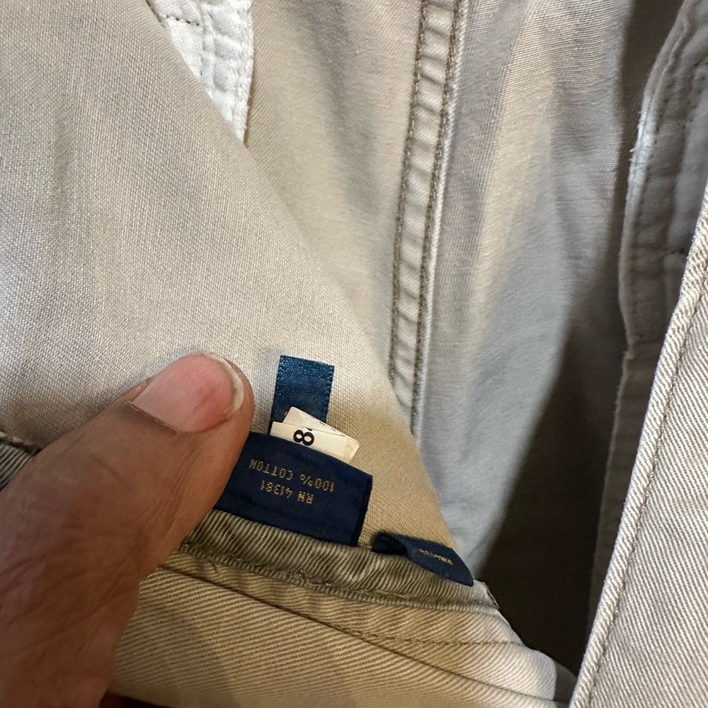 Ralph Lauren Men's Beige Cargo Shorts - Picture 5 of 6